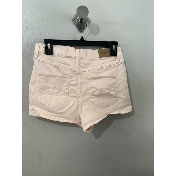 Abercrombie And Fitch Shorts Women 6 Pink Stretchy - Picture 4 of 9